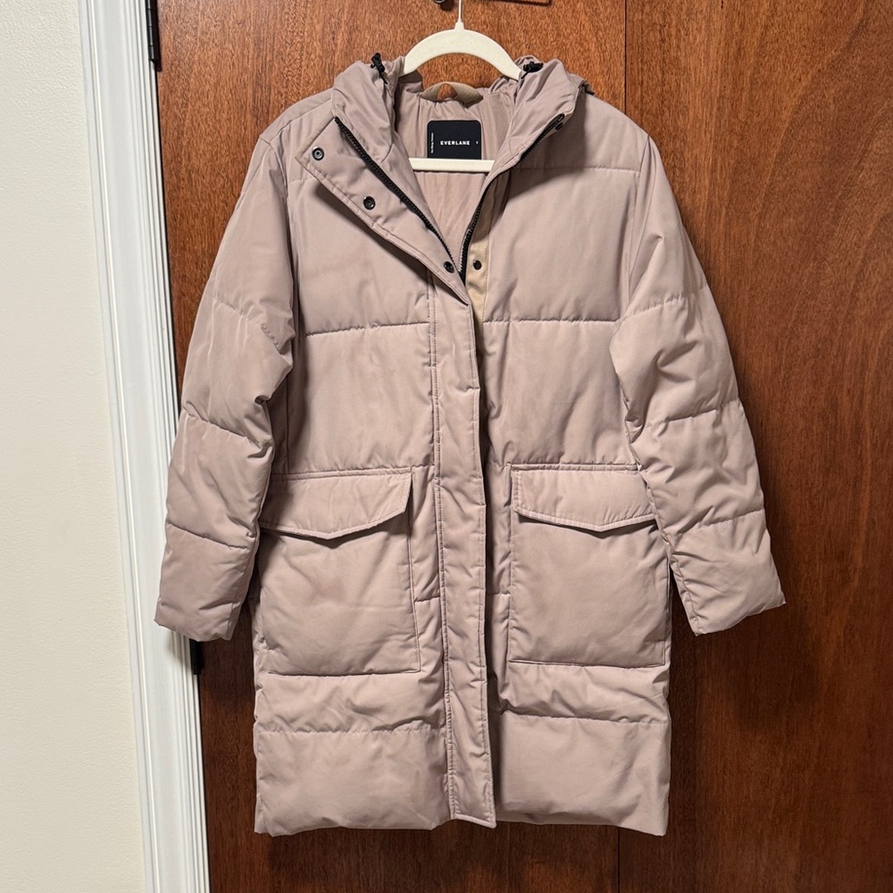 Everlane Long Puffer Coat